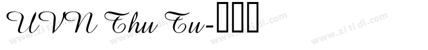 UVN Thu Tu字体转换